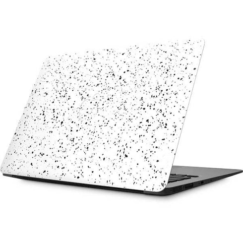 White Speckle Apple MacBook Skin