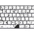 White Speckle Magic Keyboard with Numeric Keypad Skin