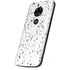 White Speckle Moto E5 Play Skin