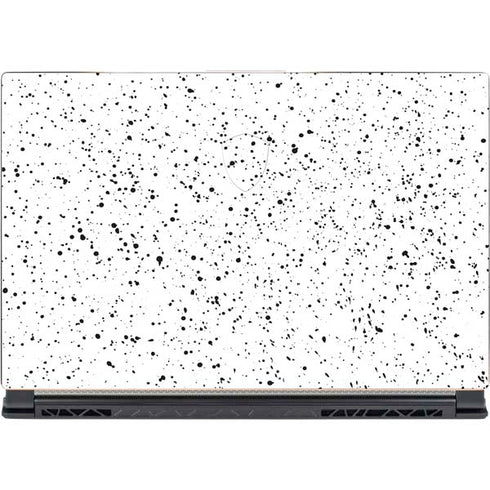White Speckle MSI GS65 Stealth Laptop Skin