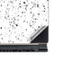 White Speckle MSI GS65 Stealth Laptop Skin