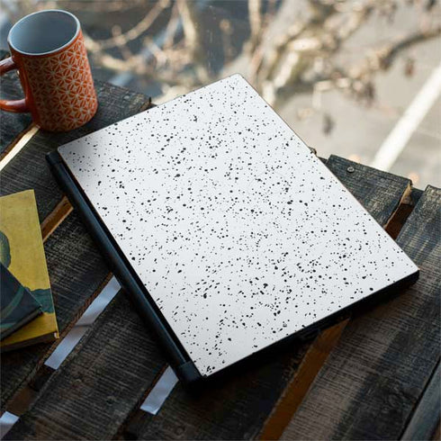 White Speckle MSI GS65 Stealth Laptop Skin