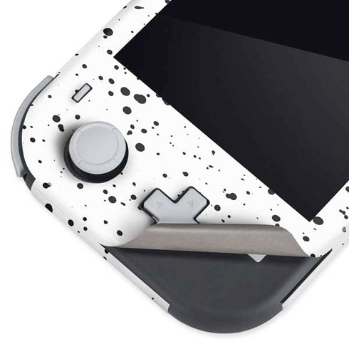 White Speckle Nintendo Switch Lite Skin