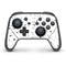 White Speckle Nintendo Switch Pro Controller Skin