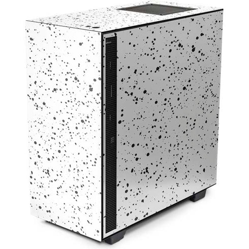 White Speckle NZXT H510 Compact ATX Mid-Tower Case Skin