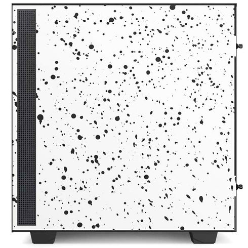 White Speckle NZXT H510 Compact ATX Mid-Tower Case Skin