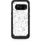 White Speckle Otterbox Commuter Galaxy Skin