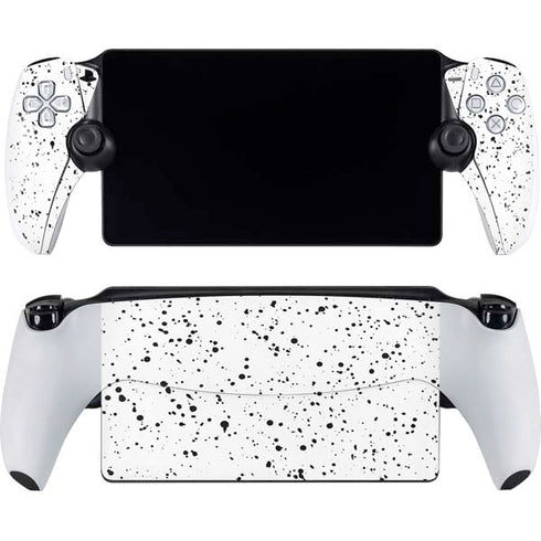 White Speckle PlayStation Portal Remote Player Skin