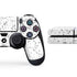 White Speckle PS4 Console and Controller Bundle Skin