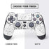 White Speckle PS4 Controller Skin