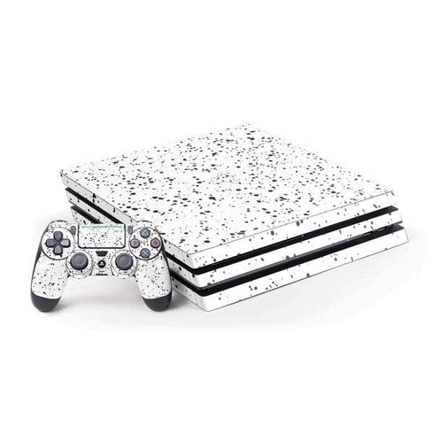 White Speckle PS4 Pro Bundle Skin