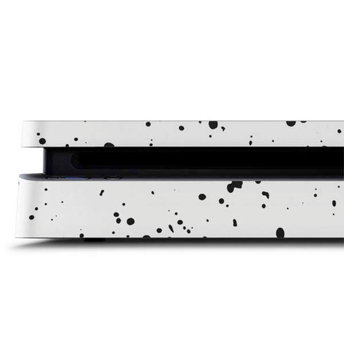 White Speckle PS4 Slim Skin