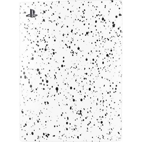White Speckle PS5 Console Skin