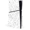 White Speckle PS5 Slim Disk Console Skin