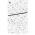 White Speckle PS5 Slim Digital Edition Bundle Skin