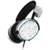 White Speckle SteelSeries Arctis 3 Skin