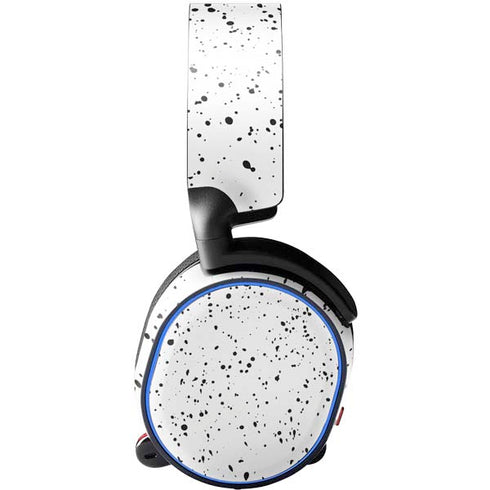 White Speckle SteelSeries Arctis 5 Skin