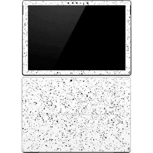 White Speckle Surface Pro 4 Skin
