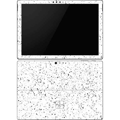 White Speckle Surface Pro 6 Skin