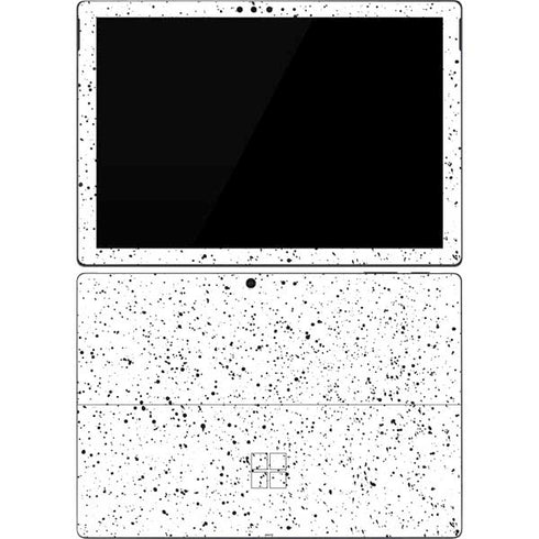 White Speckle Surface Pro 7 Skin