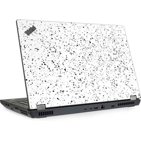 White Speckle Lenovo ThinkPad Skin