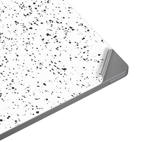 White Speckle Universal Laptop 12in (9.8 x 6.8in) Skin