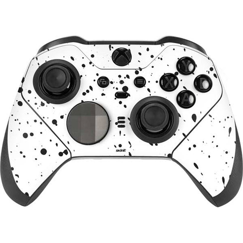 White Speckle Xbox Elite Wireless Controller Series 2 Skin