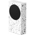 White Speckle Xbox Series S Console Skin