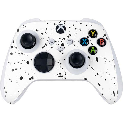 White Speckle Xbox Series S Controller Skin