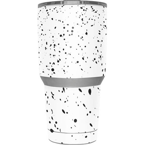 White Speckle Yeti 30oz Rambler Tumbler Skin