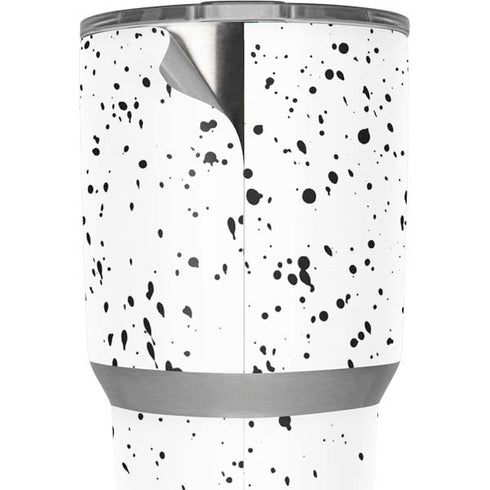 White Speckle Yeti 30oz Rambler Tumbler Skin
