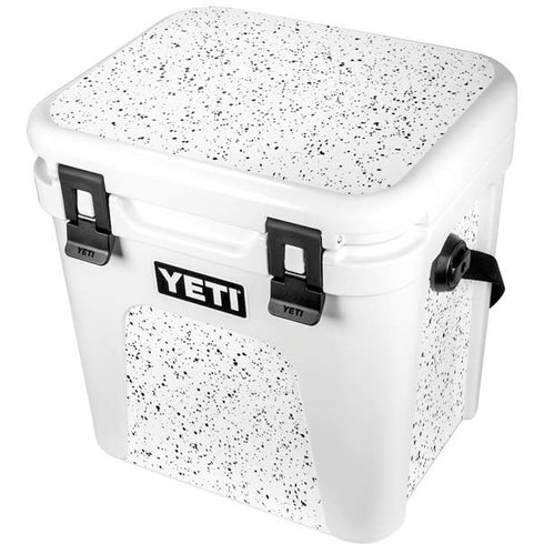 White Speckle YETI Roadie 24 Hard Cooler Skin
