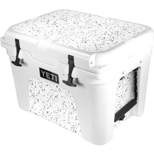 White Speckle YETI Tundra 35 Hard Cooler Skin