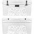 White Speckle YETI Tundra 65 Hard Cooler Skin