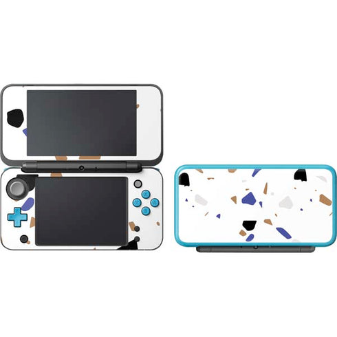 White Terrazzo Nintendo 2DS XL (2017) Skin