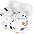 White Terrazzo AirPods Pro 2nd Gen Skin