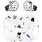 White Terrazzo Amazon Echo Buds Skin