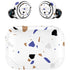 White Terrazzo Amazon Echo Buds Skin