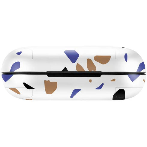White Terrazzo Amazon Echo Buds Skin