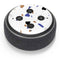 White Terrazzo Amazon Echo Dot Skin