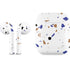 White Terrazzo Apple AirPods Skin