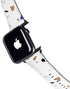 White Terrazzo Apple Watch Band 42-44mm