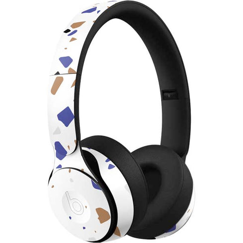 White Terrazzo Beats Solo Pro Skin