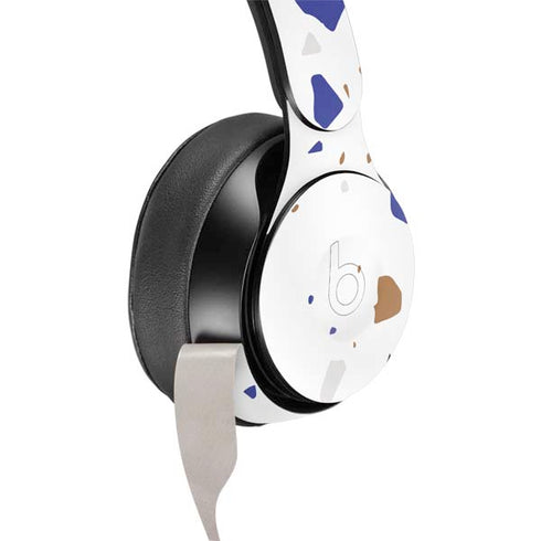 White Terrazzo Beats Solo Pro Skin