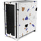 White Terrazzo Corsair 4000D Tempered Glass Mid-Tower ATX Case Skin