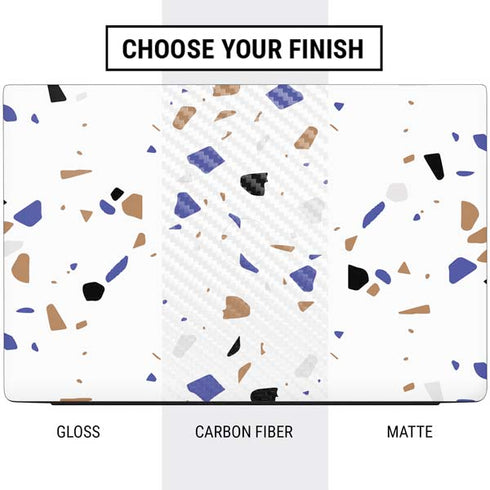 White Terrazzo Dell Vostro Skin