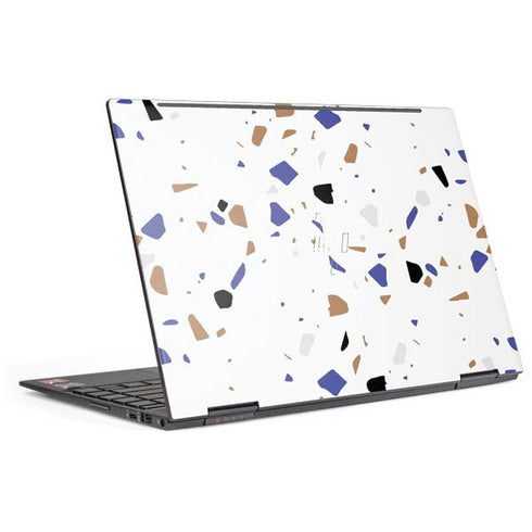 White Terrazzo HP Envy Skin