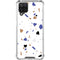 White Terrazzo Galaxy A12 Clear Case
