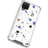 White Terrazzo Galaxy A12 Clear Case