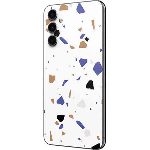 White Terrazzo Galaxy A14 5G Skin